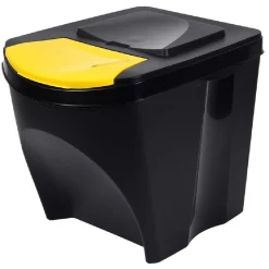 Nettoyage Et Entretien|Gifi Lot de 3 poubelles de tri 25L