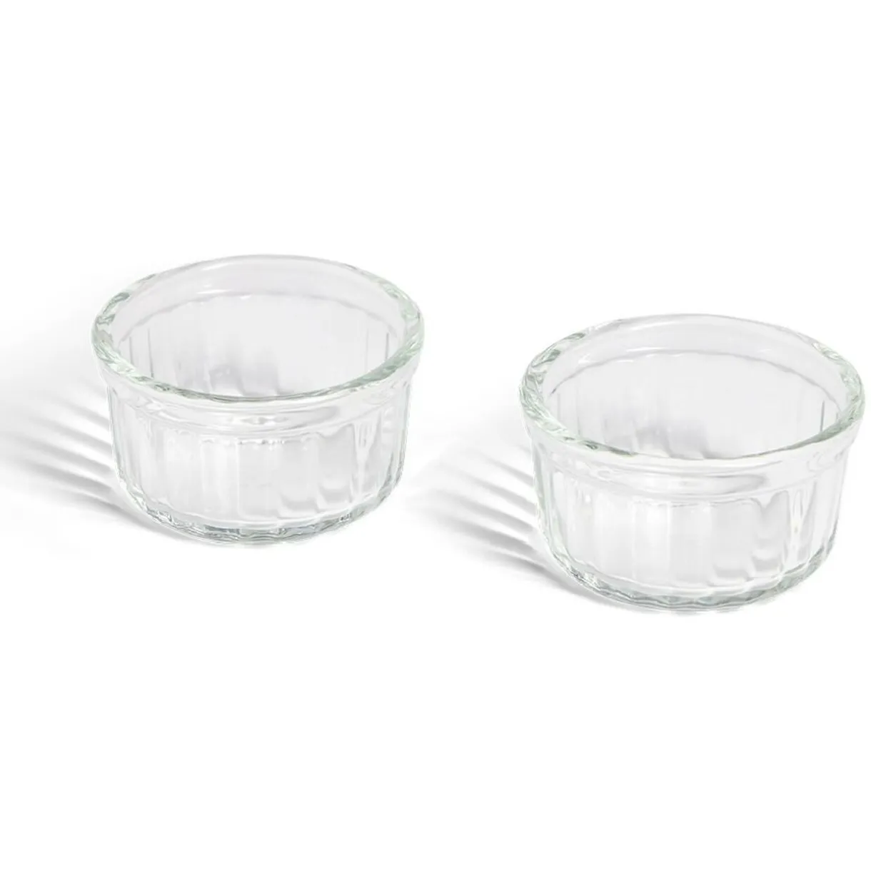 Lot de 2 ramequins en verre transparent Ø8,5xH4,5cm^Gifi Clearance