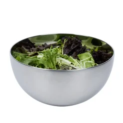 Lot de 3 saladiers en inox Ø18,7/23,6/28,5cm^Gifi New