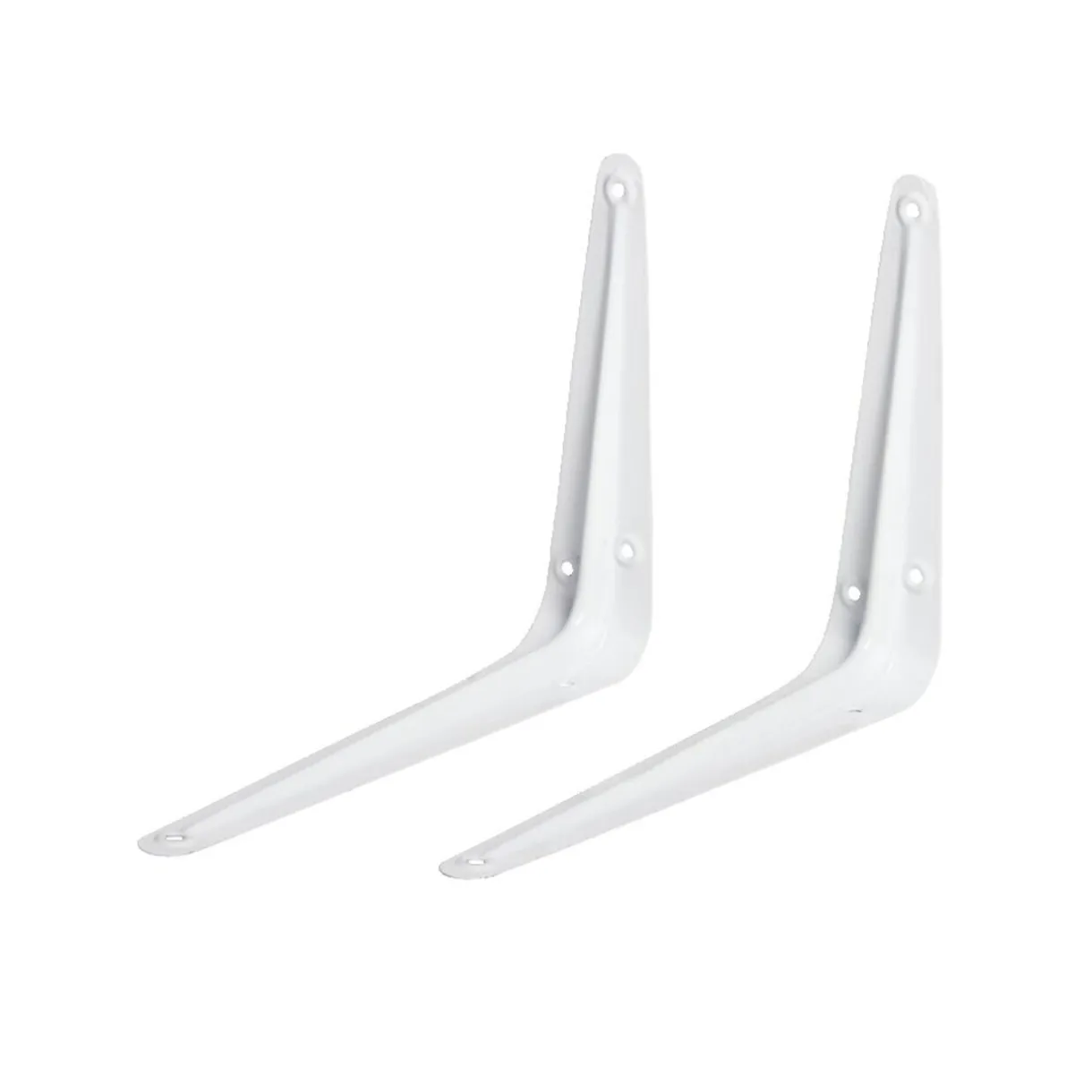 New Gifi Lot de 2 supports d'étagères en équerre 15x20cm fer