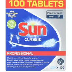 Nettoyage Et Entretien|Gifi Lot de 100 tablettes lave-vaisselle Sun Classic