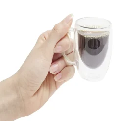 Lot de 2 tasses double paroi 80ml^Gifi Outlet