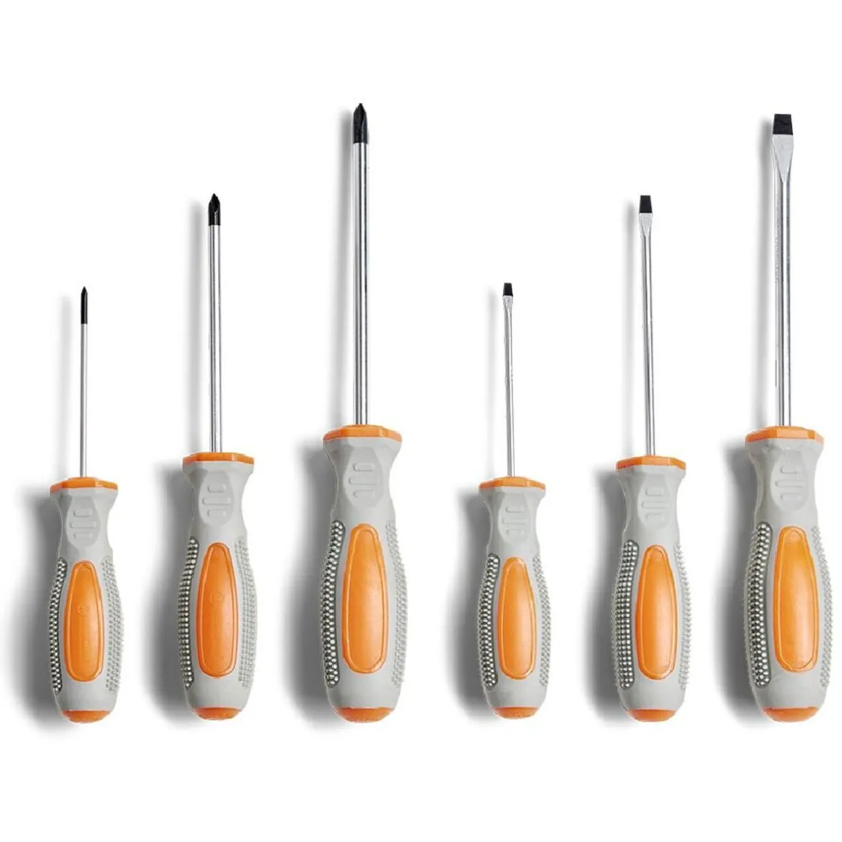 Discount Gifi Lot de 6 tournevis différents formats