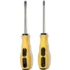 Best Gifi Lot de 2 tournevis noirs et jaunes