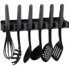 Lot de 6 ustensiles avec support noir gris^Gifi Sale
