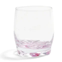 Lot de 3 verres 29cl en verre transparent fond coloré rose/violet/orange^Gifi Best