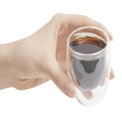 Lot de 2 verres double paroi 80ml^Gifi Clearance