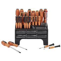 Hot Gifi Lot de tournevis et embouts XXL 101 pièces