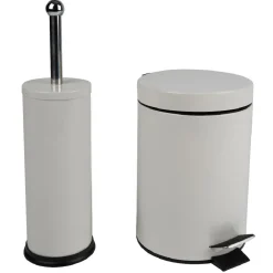 Nettoyage Et Entretien|Gifi Lot poubelle WC + brosse WC