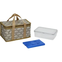 Lunch bag avec pain de glace et boîte alimentaire 25x14xH12cm^Gifi Clearance