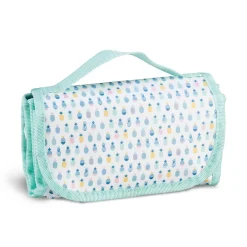 Lunch bag réfrigérant blanc et bleu motif ananas multicolores^Gifi