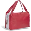 Lunch bag sac à repas isotherme rouge et beige - 25x14xH.16cm^Gifi Hot
