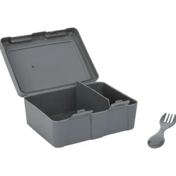 Lunch box à 2 compartiments - Boîte alimentaire en plastique gris 1L^Gifi Sale