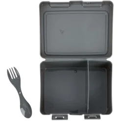 Lunch box à 2 compartiments - Boîte alimentaire en plastique gris 1L^Gifi Sale