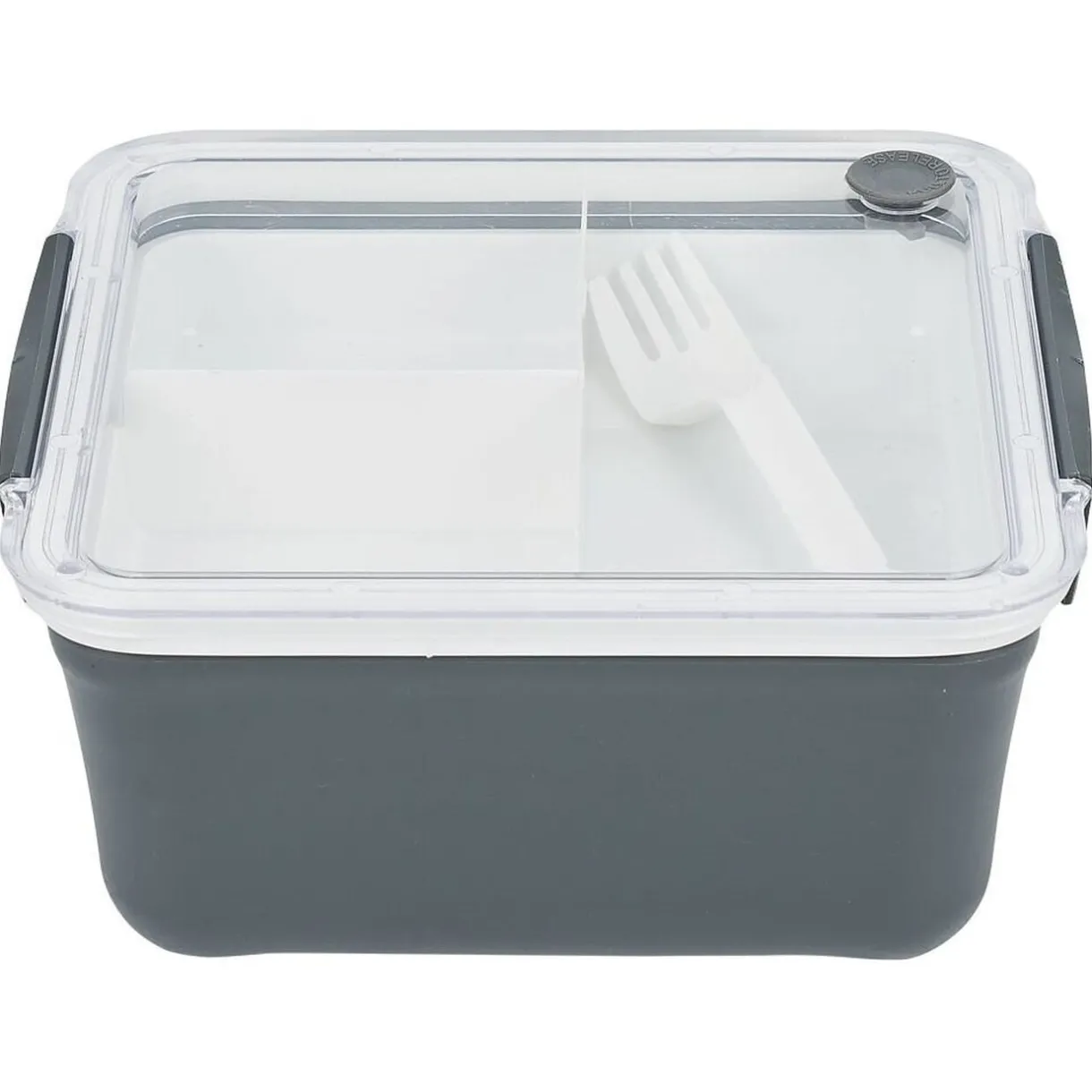 Lunch box 2 niveaux plastique gris 95cl^Gifi Sale
