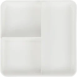 Lunch box 2 niveaux plastique gris 95cl^Gifi Sale