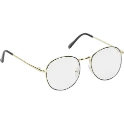 Sale Gifi Lunettes noires et dorées anti lumière bleue