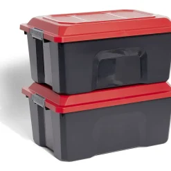 Rangement|Gifi Malle de rangement 38,5x58xH34cm plastique x2