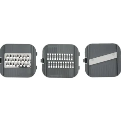 Mandoline 3 lames avec poignée^Gifi Hot