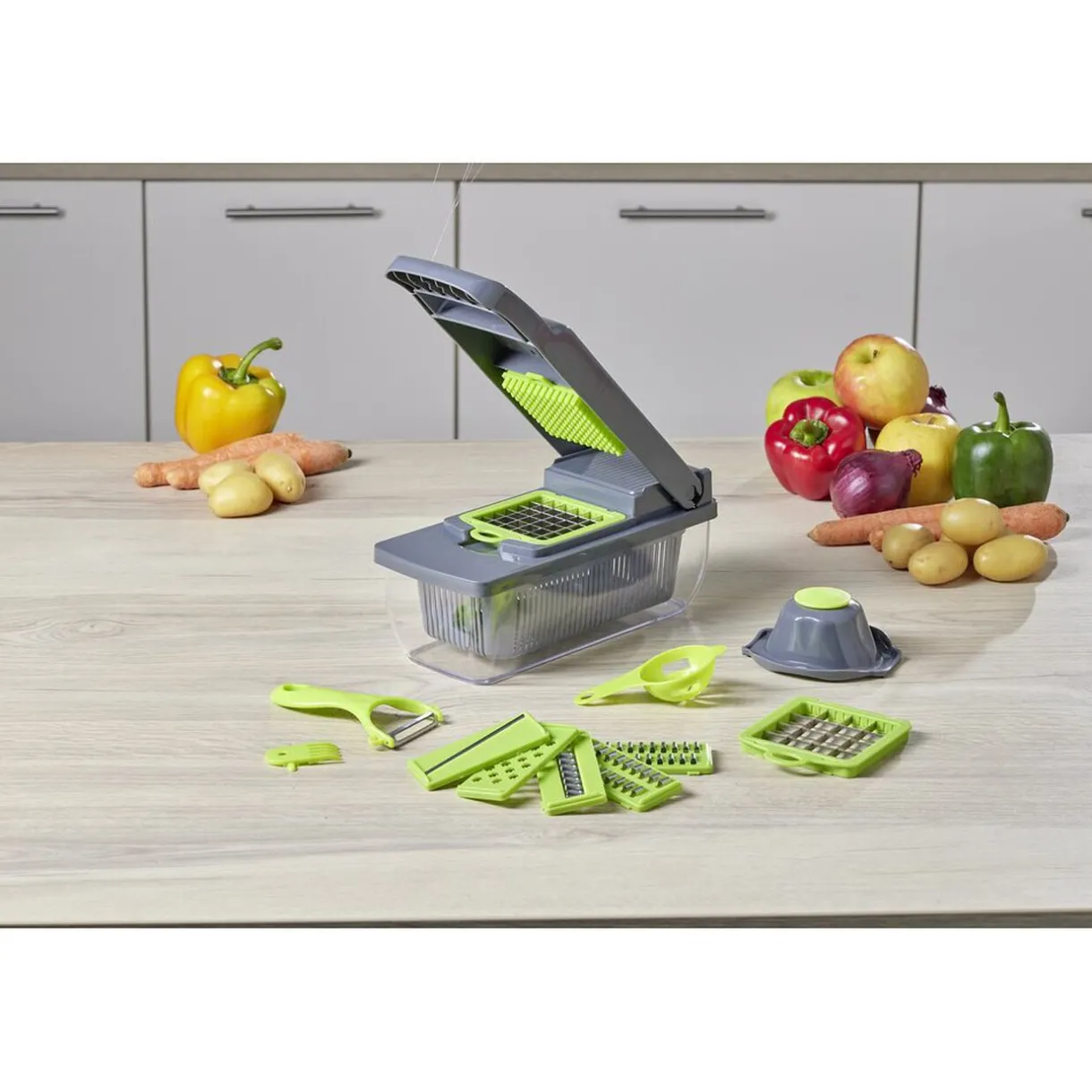 Mandoline et coupe-légumes 16 pièces^Gifi Sale