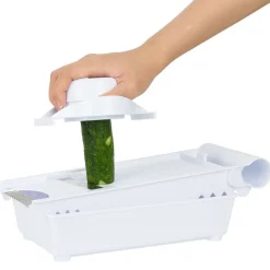 Mandoline multifonctions 5 en 1 en plastique et inox^Gifi Clearance