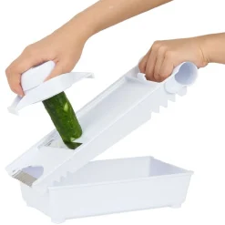 Mandoline multifonctions 5 en 1 en plastique et inox^Gifi Clearance