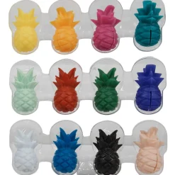 Marqueur pour verre en silicone ananas X 12^Gifi Online