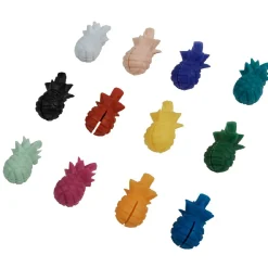 Marqueur pour verre en silicone ananas X 12^Gifi Online