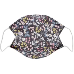 Gifi Masque tissu catégorie 1 Adulte coton imprimé Fleurs Afnor 60 lavages