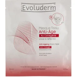 Outlet Gifi Masque tissu Evoluderm anti âge collagène