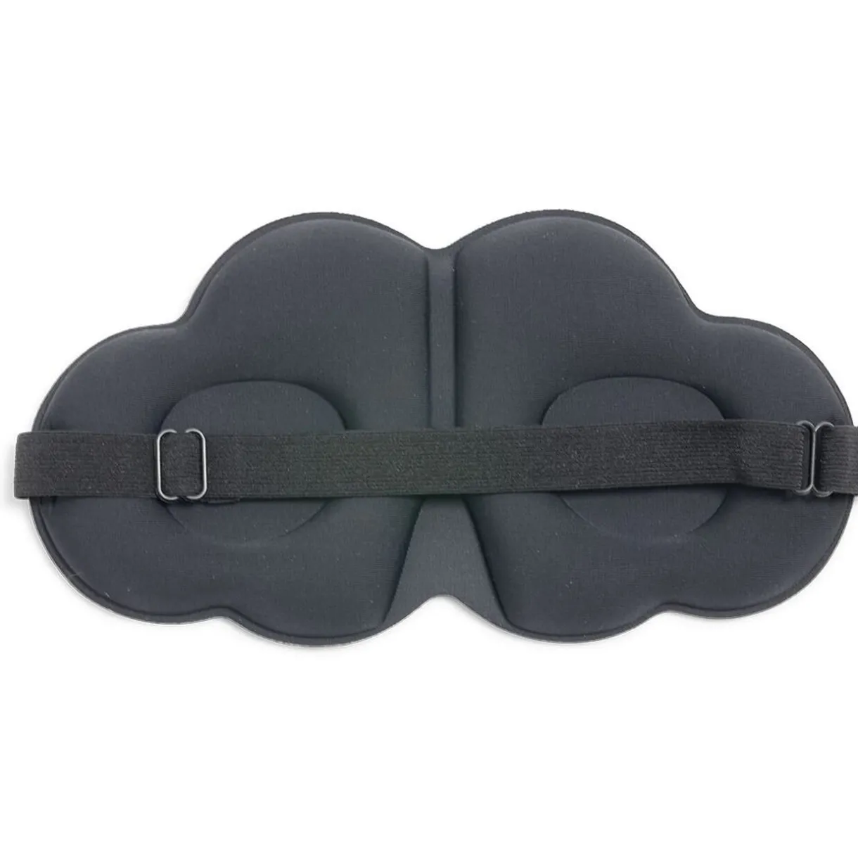 New Gifi Masque yeux forme nuage polyester noir