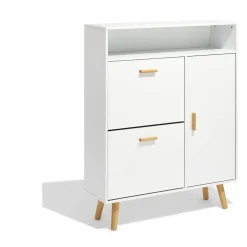 Rangement|Gifi Meuble à chaussures Bergen blanc