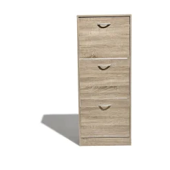 Rangement|Gifi Meuble à chaussures Utah naturel 3 tiroirs