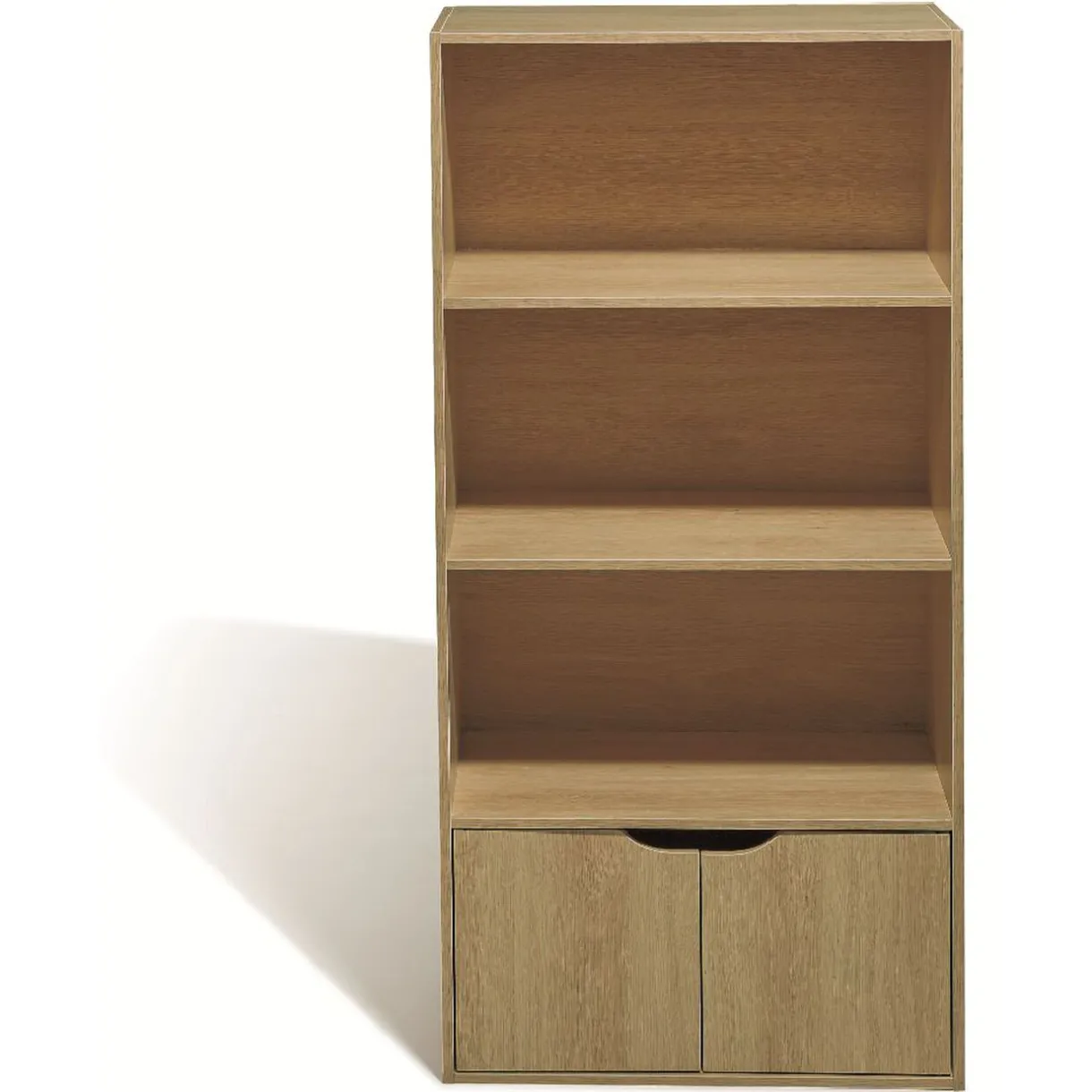 Rangement|Gifi Meuble 3 étagères 2 portes mdf