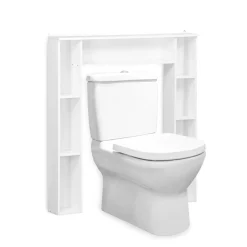 Hot Gifi Meuble contour WC blanc
