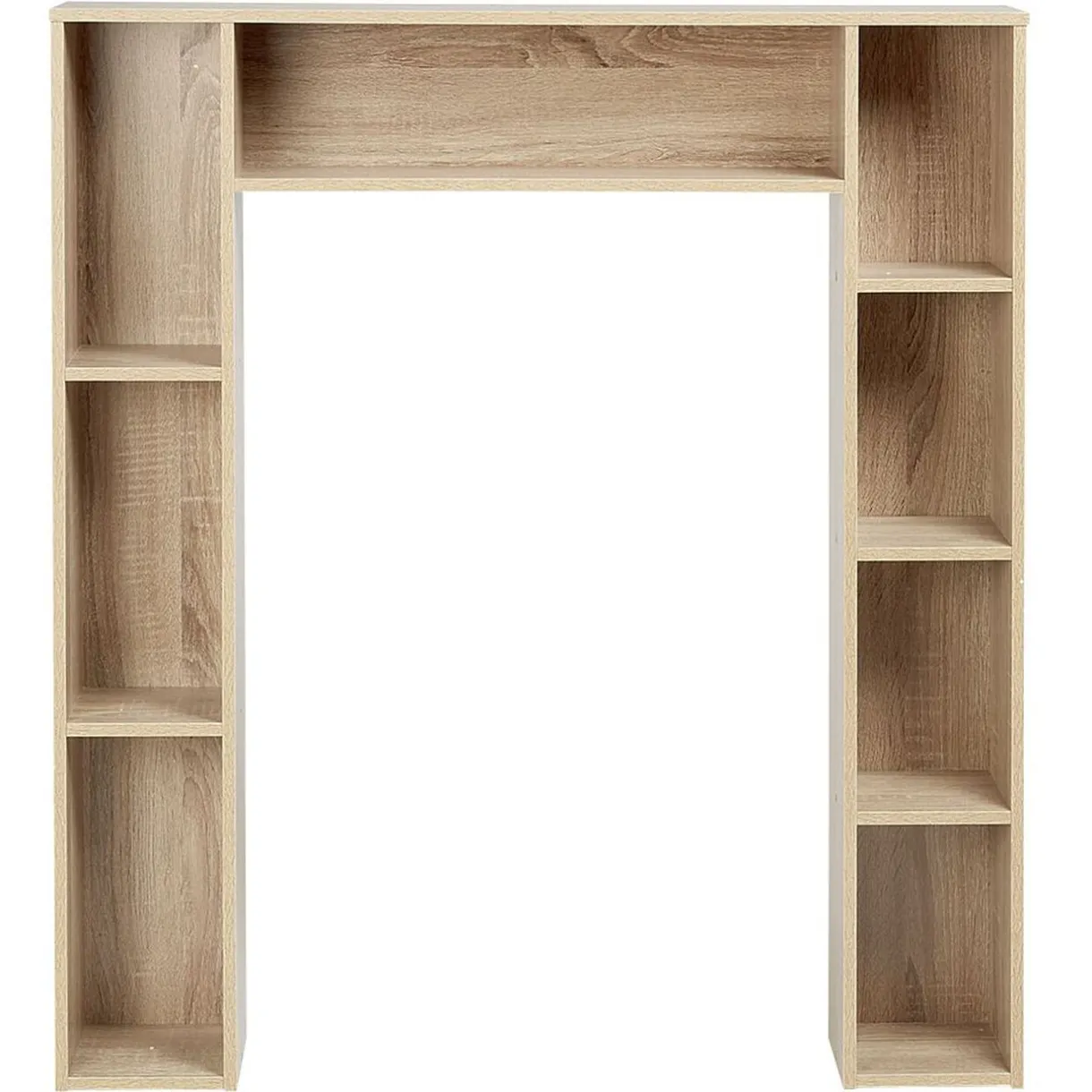 Clearance Gifi Meuble contour WC couleur naturel H.100 cm