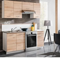 Meuble de cuisine bois naturel x 5^Gifi Hot