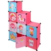 Rangement|Gifi Meuble de rangement casier escalier enfant motif princesse