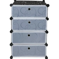 Rangement|Gifi Meuble de rangement modulable 4 niveaux