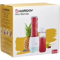 Mini blender avec deux gourdes de 600 ml^Gifi Hot