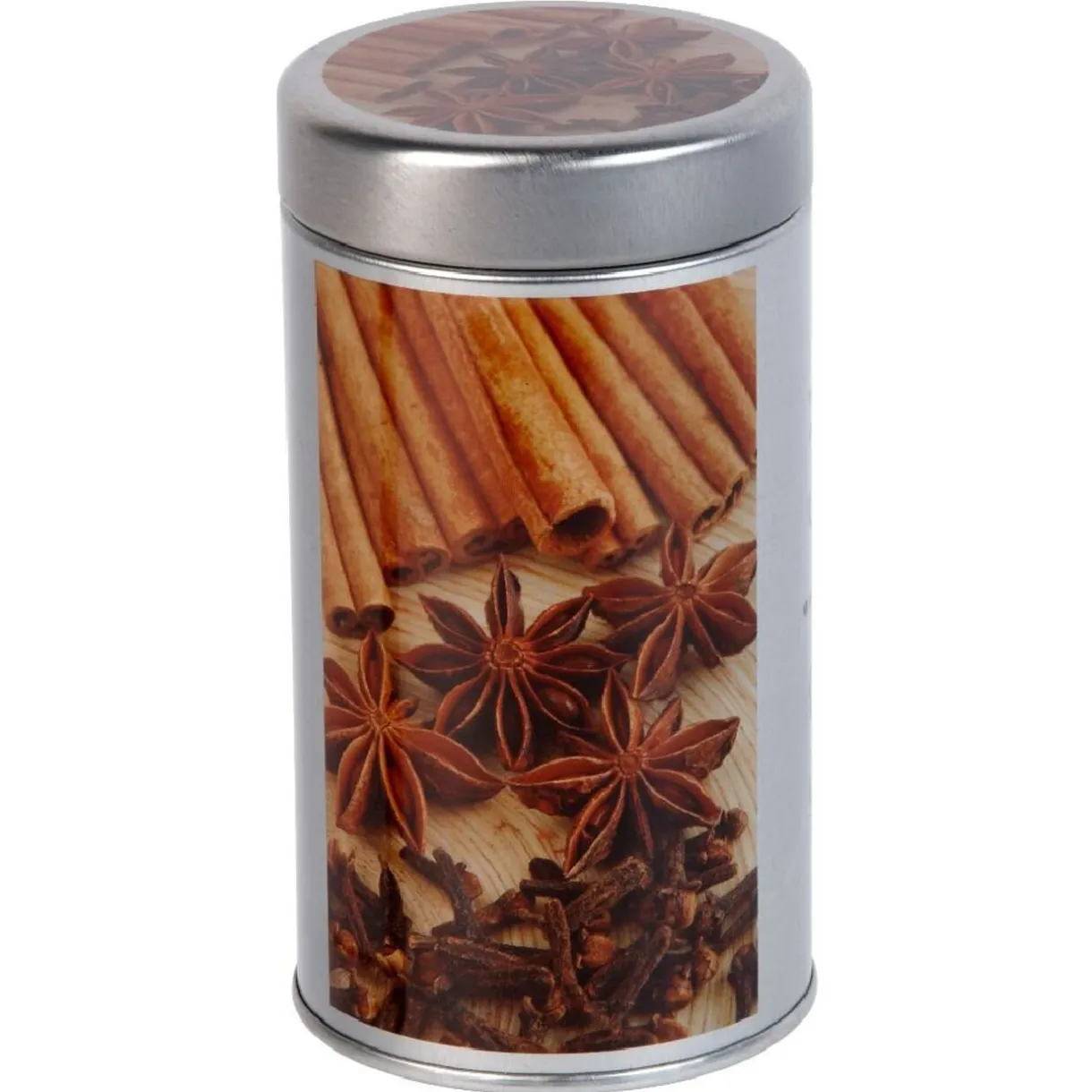 Mini boîte en métal décor épices^Gifi Sale