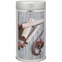 Mini boîte en métal décor épices^Gifi Sale