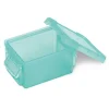 Rangement|Gifi Mini boîte en plastique vert fermeture clips 0,30L - Lot de 2