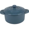 Mini cocotte ronde bleu canard^Gifi Hot
