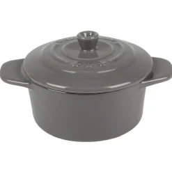 Mini cocotte ronde gris^Gifi Discount