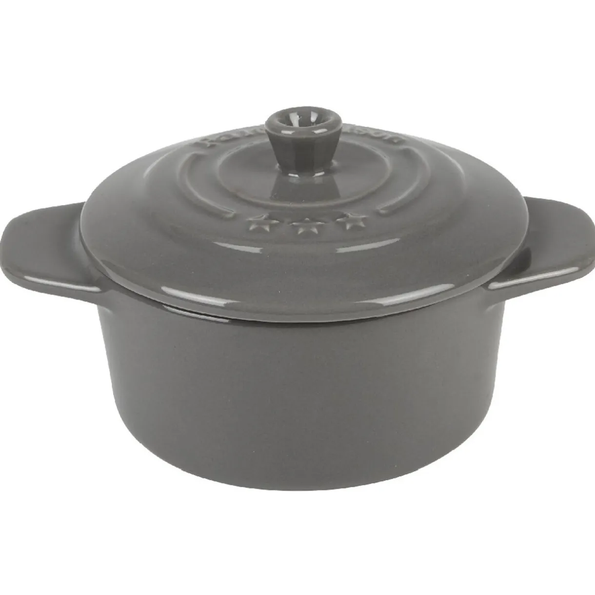 Mini cocotte ronde gris^Gifi Discount