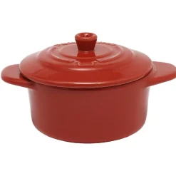 Mini cocotte ronde rouge^Gifi Online