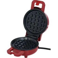 Mini gaufrier rouge 500-600W^Gifi Discount