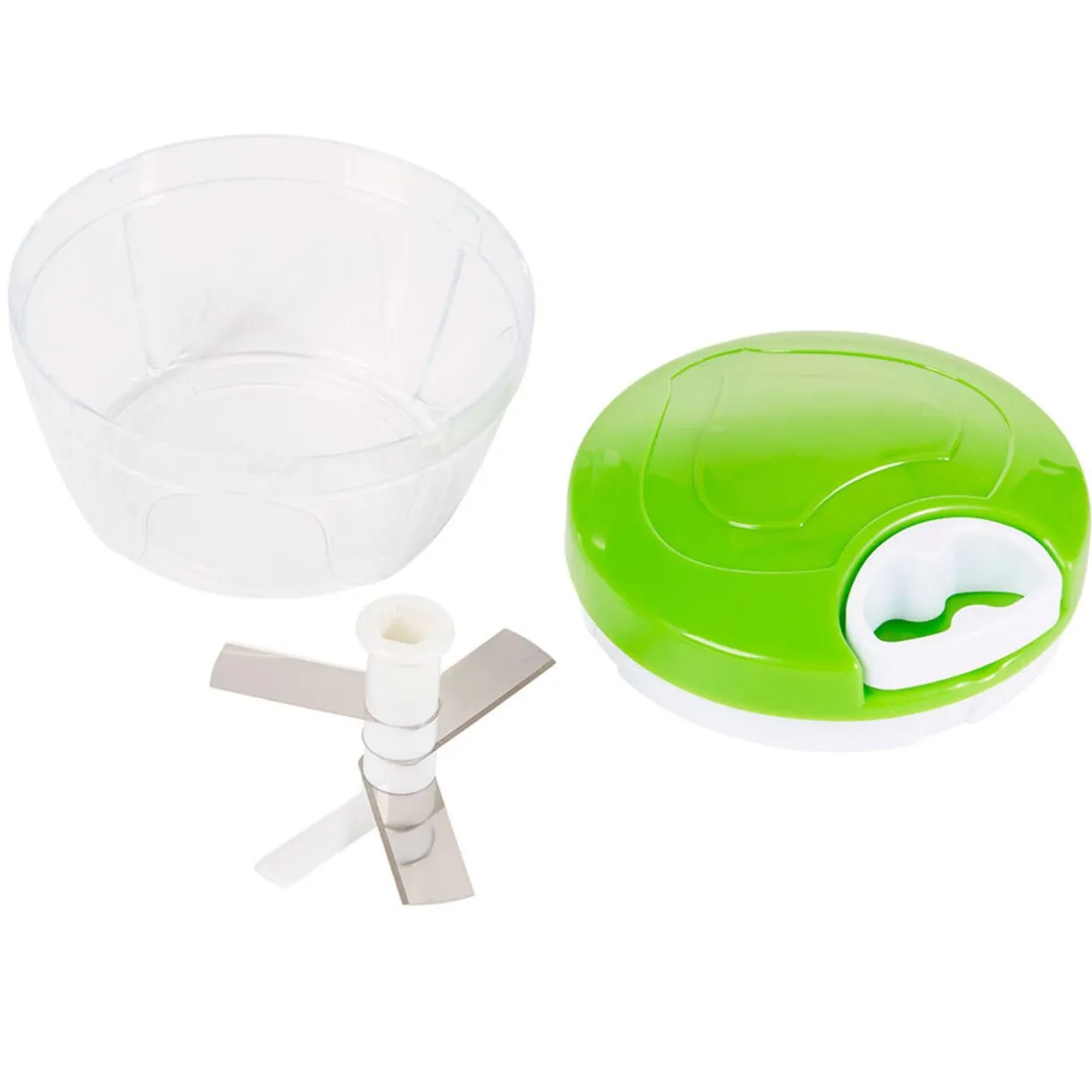 Mini hachoir manuel blanc et vert^Gifi Best