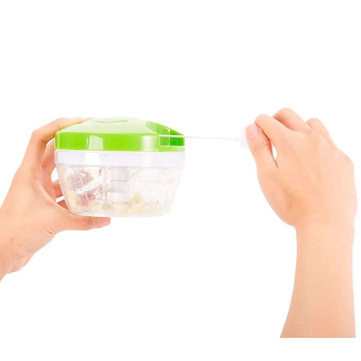 Mini hachoir manuel blanc et vert^Gifi Best